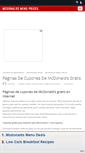 Mobile Screenshot of mcdonaldsmenuprices.com